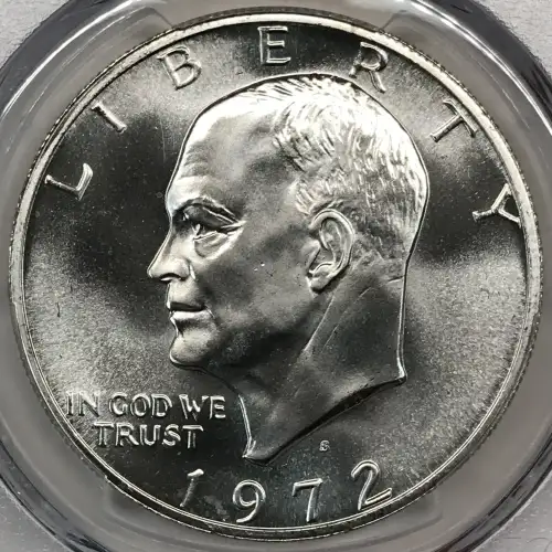 1972 S Silver Ike Eisenhower Dollar PCGS MS-68 (2)