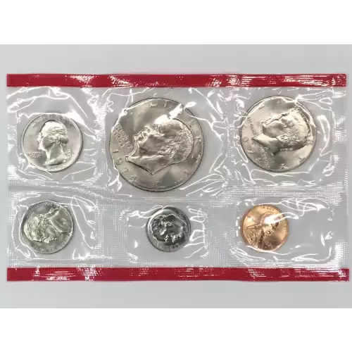 1974 US Mint Uncirculated 13-Coin Set - P & D (3)