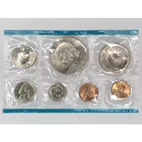 1974 US Mint Uncirculated 13-Coin Set - P & D (5)