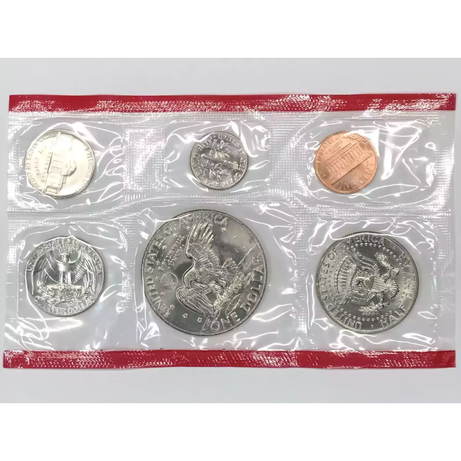 1974 US Mint Uncirculated 13-Coin Set - P & D (6)
