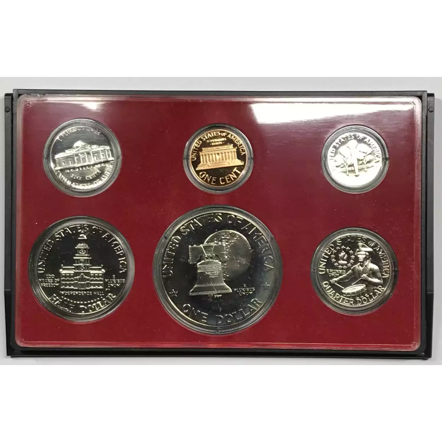 1975 US Mint Proof Set w OGP Box Old Pueblo Coin