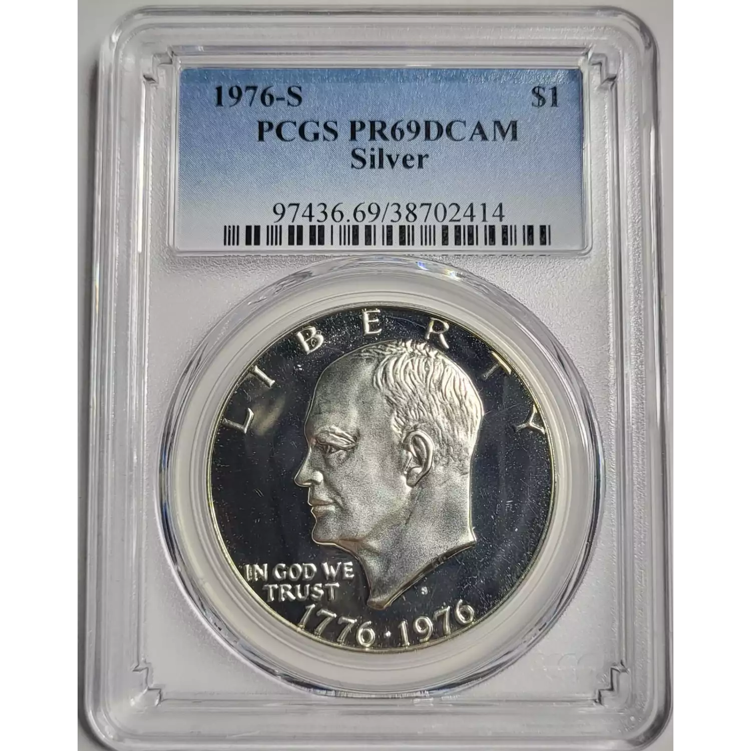 1976-S $1 Silver, DCAM (4)