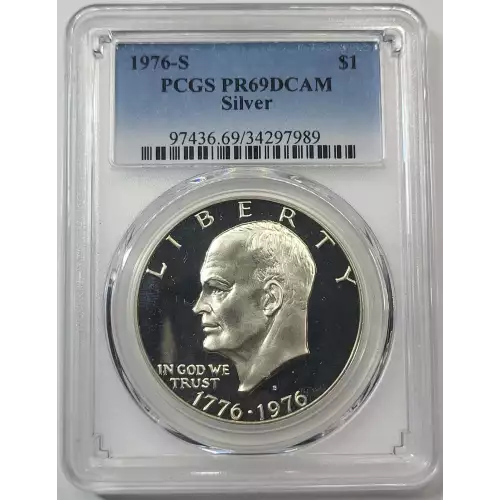 1976-S $1 Silver, DCAM (4)