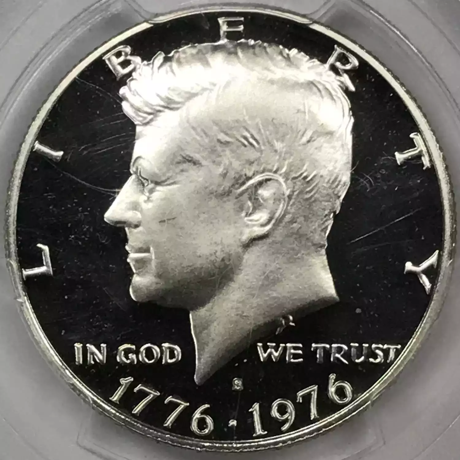 1976-s 建国200周年記念 50セント 銀貨 PCGS PR70 DCAM 1976 S 50 cent Silver Bicentennial Kennedy Half Dollar PR 69