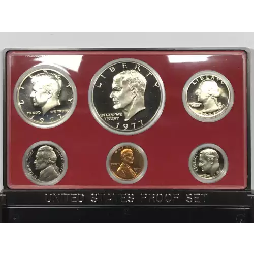 1977 US Mint Proof Set w OGP Box
