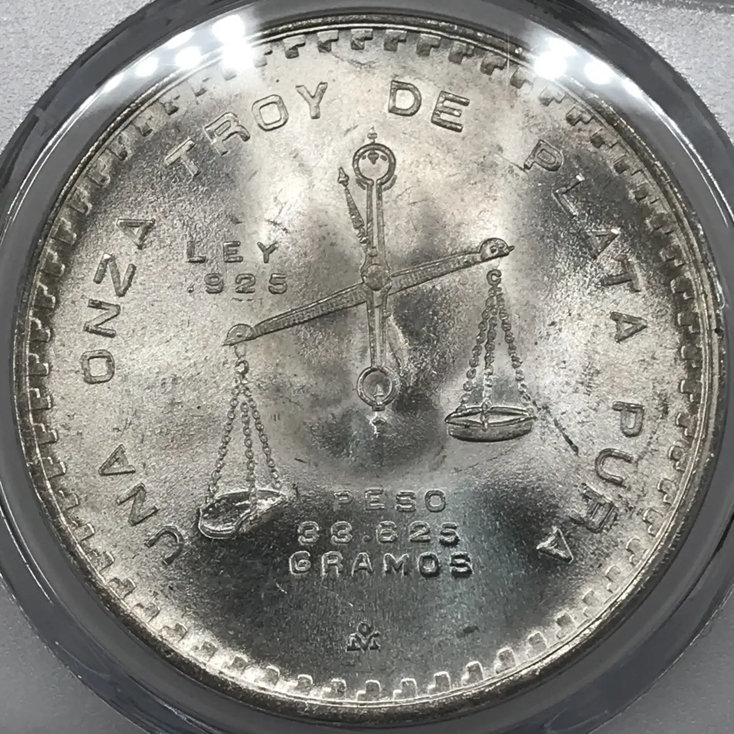 1980/79-Mo MEXICO Silver ONZA PCGS MS-66 KM-M49b.5 - Old Pueblo Coin
