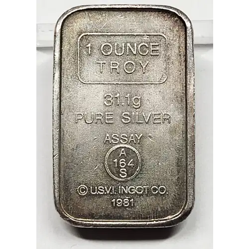 1981 1 oz Silver Bar A-Mark .999 Fine 1oz Silver generic (2)