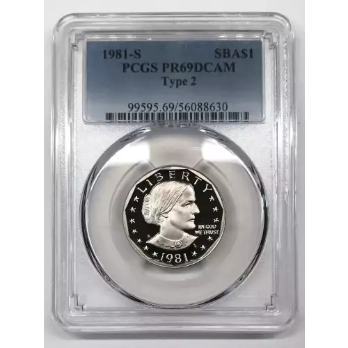 1981-S SBA$1 Type 2, DCAM