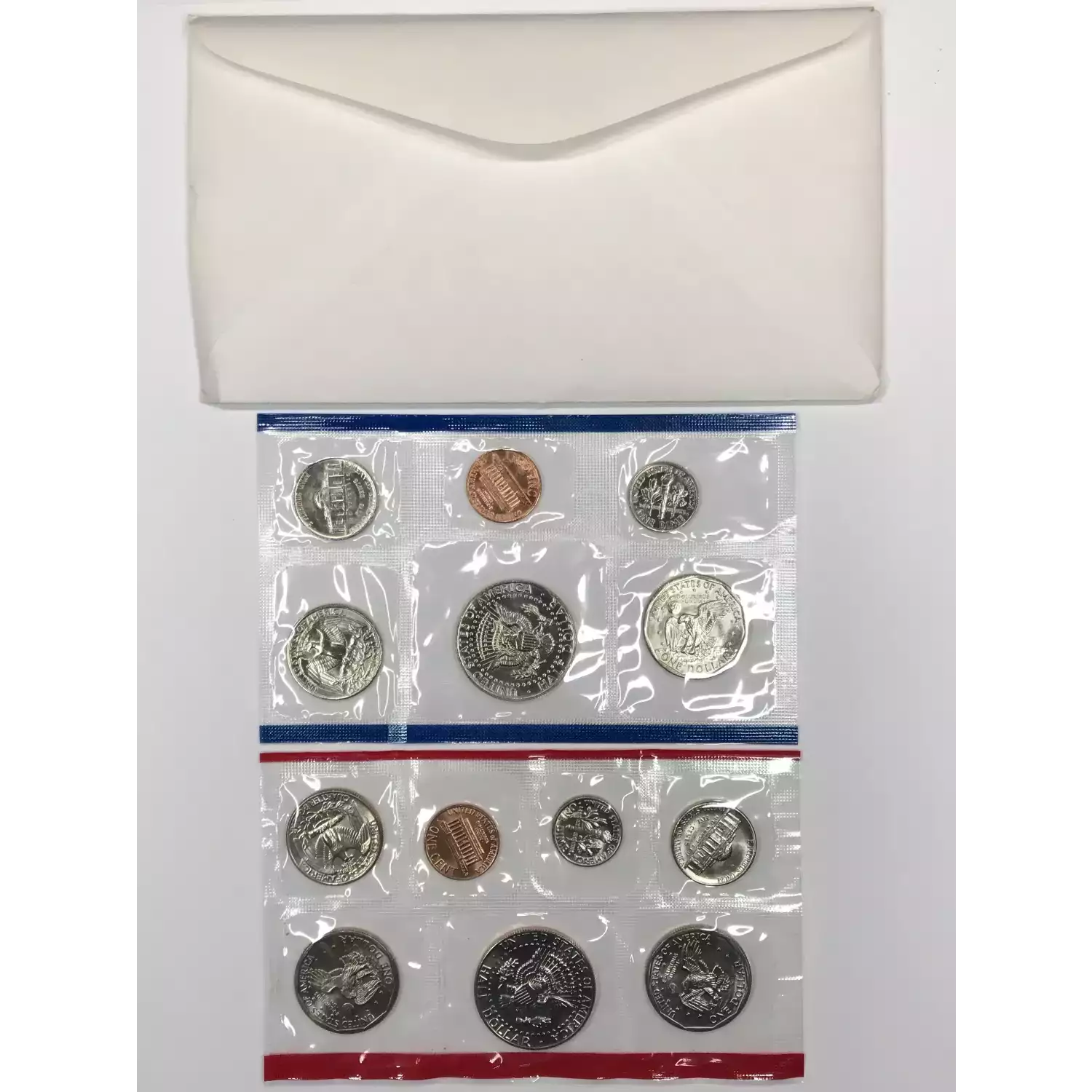 1981 US Mint Uncirculated 13-Coin Set - P & D - includes 3 SBA Dollars (PDS)