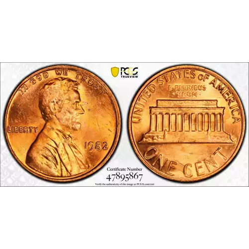 1982 1C Bronze LD DDO FS-101, RD