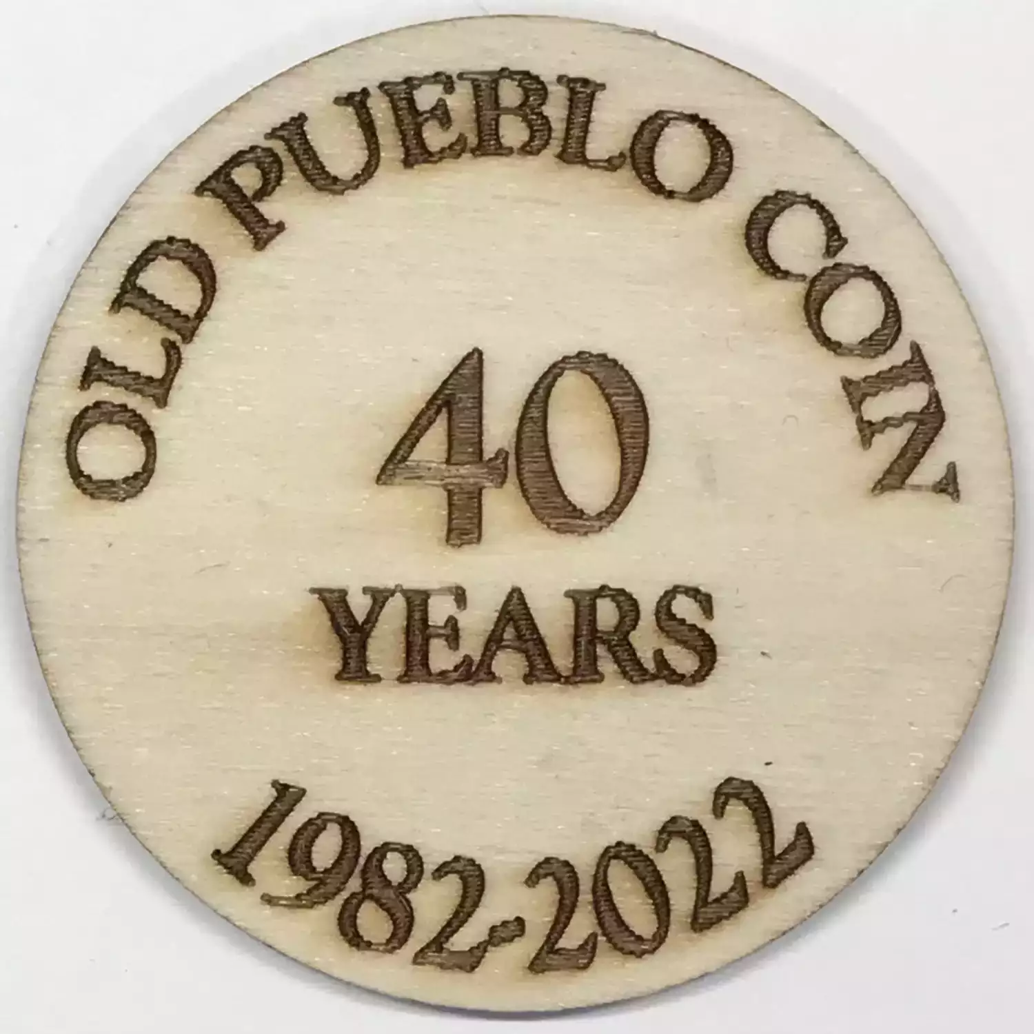 1982-2022 Old Pueblo Coin 40th Anniversary 