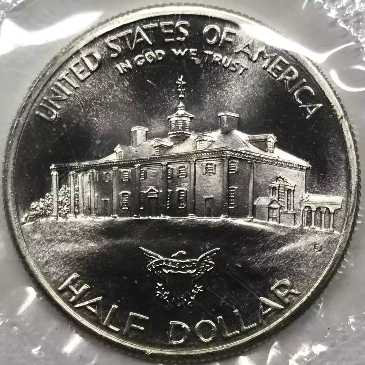1982-D Silver George Washington 250th Ann. Uncirculated Half Dollar w Box & COA (4)