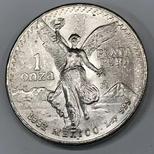 1982 Mo Mexico 1 oz Silver Libertad Onza generic (4)