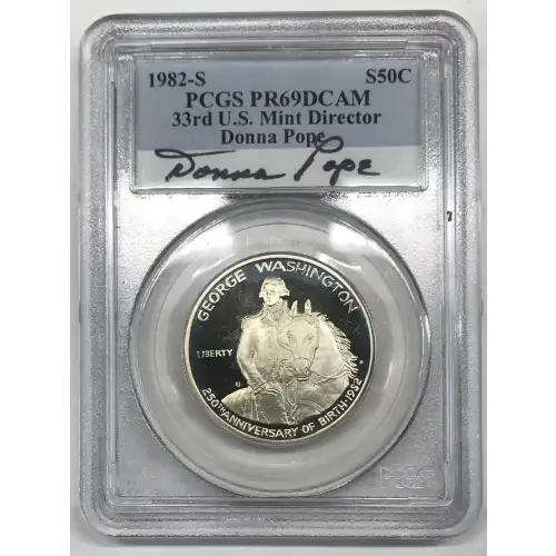 1982-S George Washington 250th Commemorative Silver Half Dollar