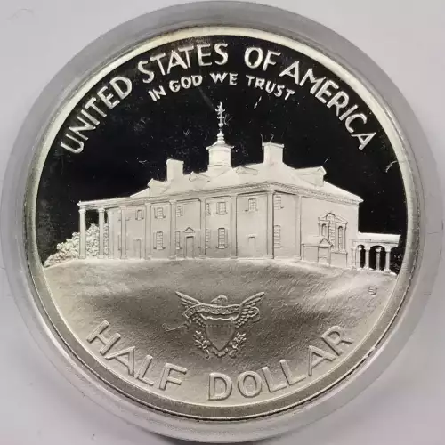 1982-S Silver George Washington 250th Anniversary Proof Half Dollar w Box & COA