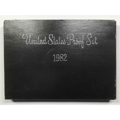 1982 US Mint Proof Set w OGP Box