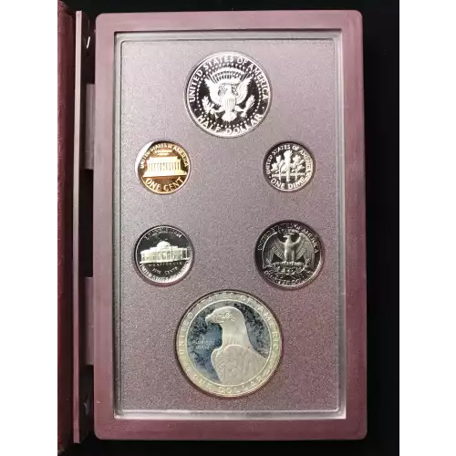 1983 Prestige Proof Set w US Mint OGP Box & COA (8)