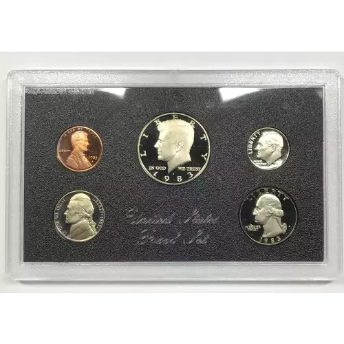 1983 US Mint Proof Set w OGP Box