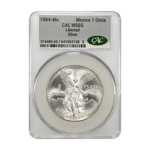 1984-Mo Libertad Mexico 1 Onza Silver (2)