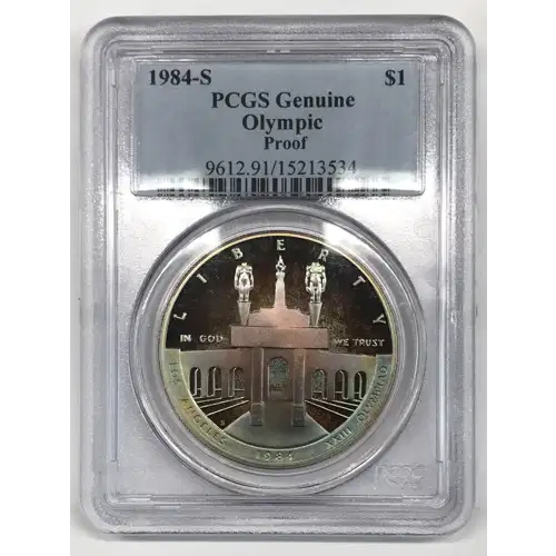 1984-S $1 Olympic, DCAM