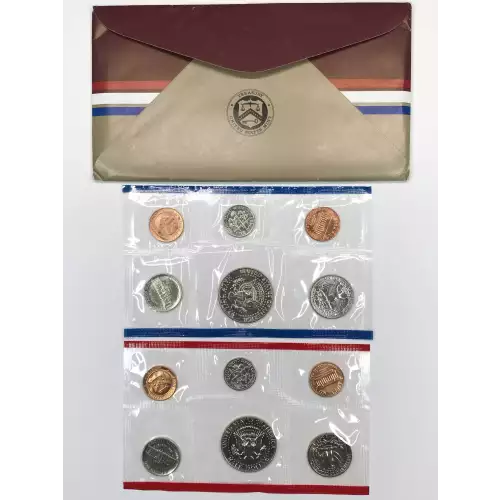 1984 US Mint Uncirculated Coin Set - P & D (3)