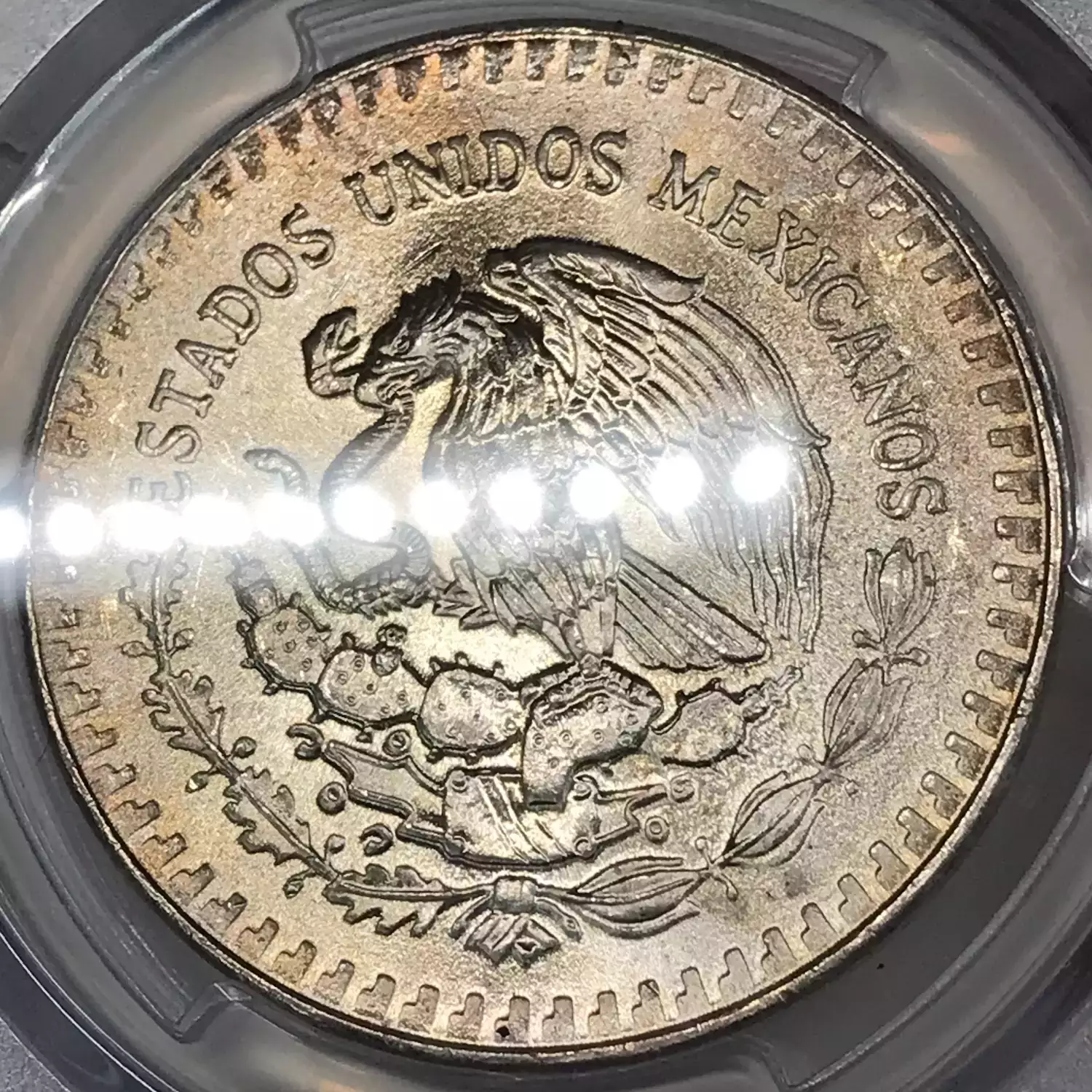 1985-Mo Mexico 1 oz Silver Libertad Onza PCGS MS-67 - Old Pueblo Coin