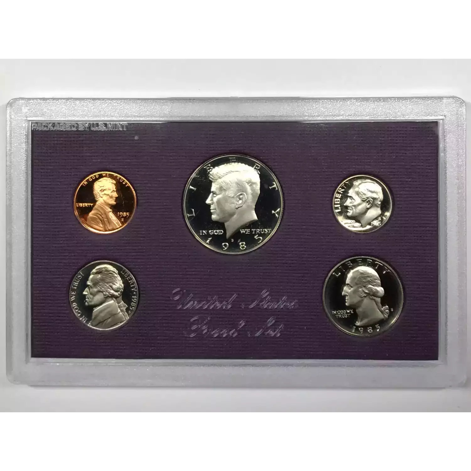 1985 US Mint Proof Set w OGP Box
