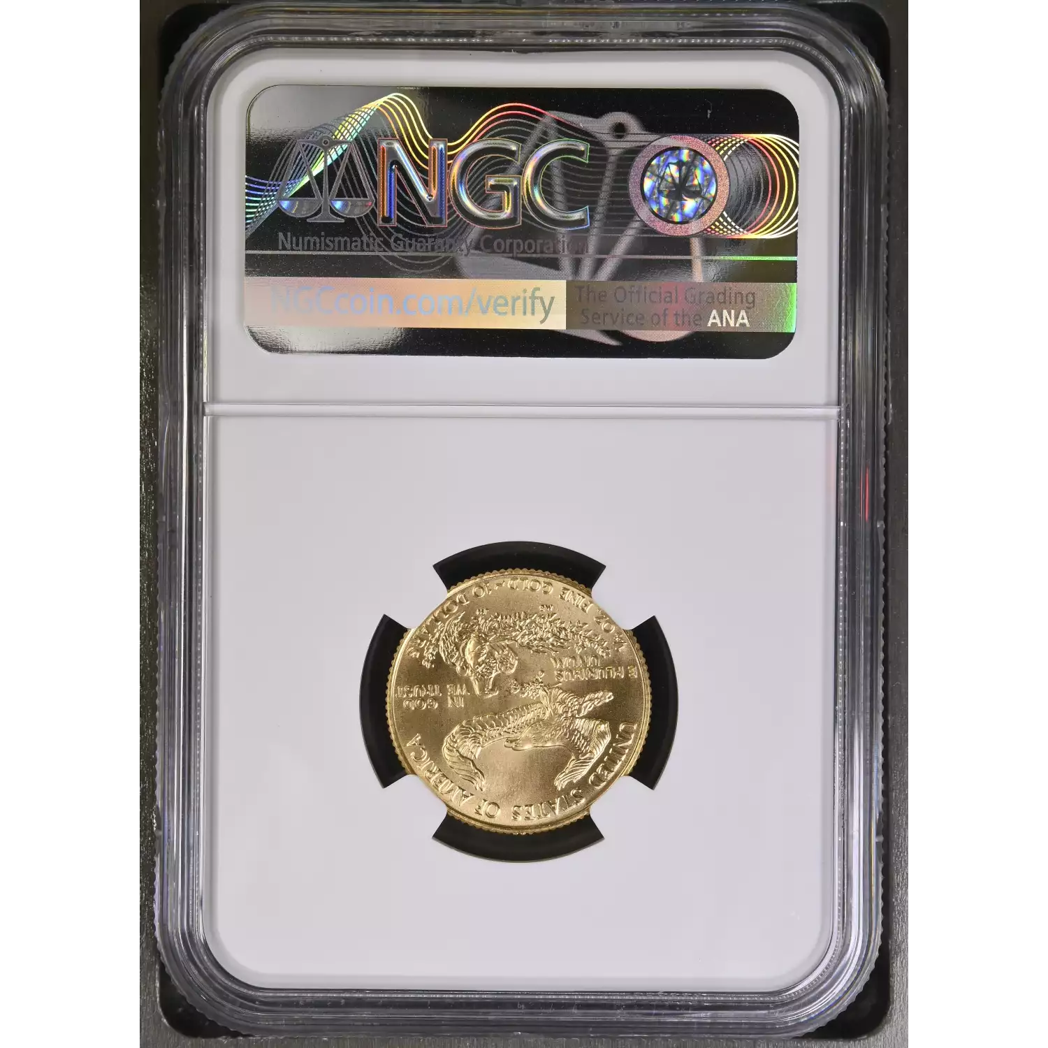 1986 1/4 oz $10 Gold Eagle NGC MS-70 Premier Select Series (PSS) - Old ...