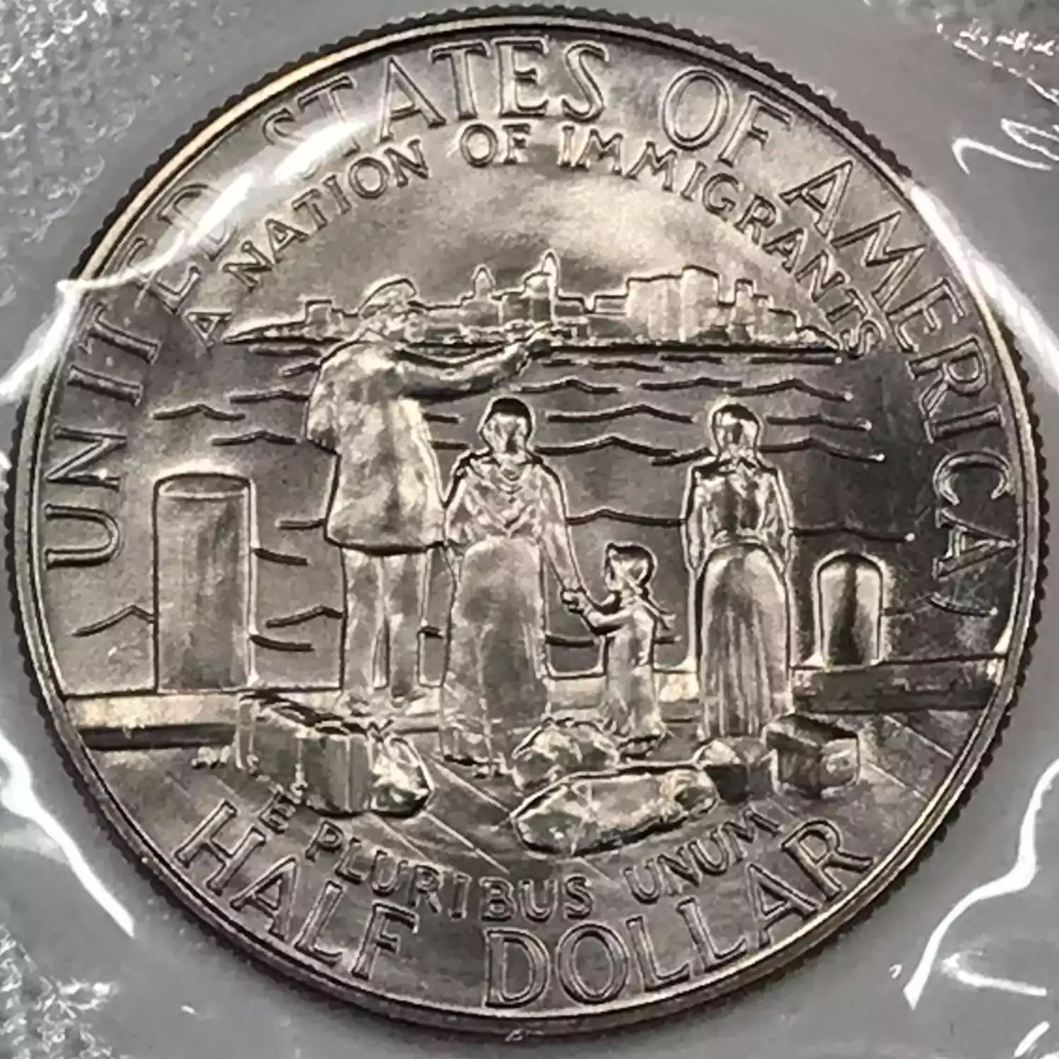 1986-D Statue of Liberty Uncirculated Clad Half Dollar w US Mint OGP - Box & COA (4)