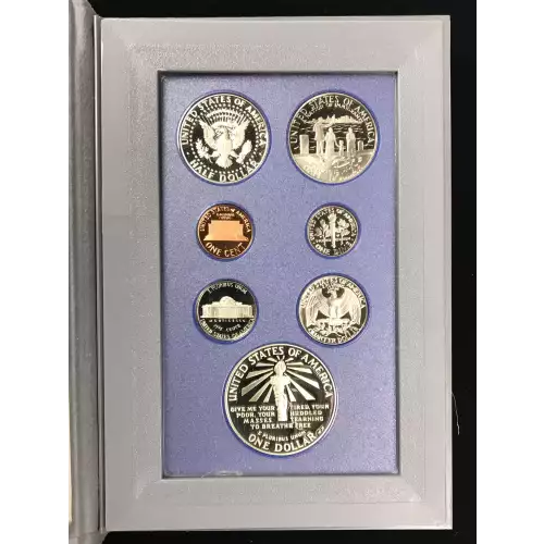 1986 Prestige Proof Set w US Mint OGP Box & COA