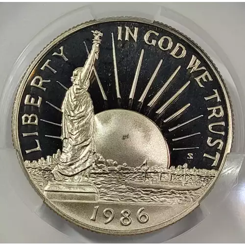 1986-S Statue of Liberty 50c DCAM (Proof) (2)