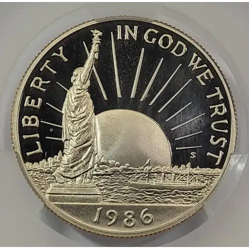 1986-S Statue of Liberty 50c DCAM (Proof) (2)