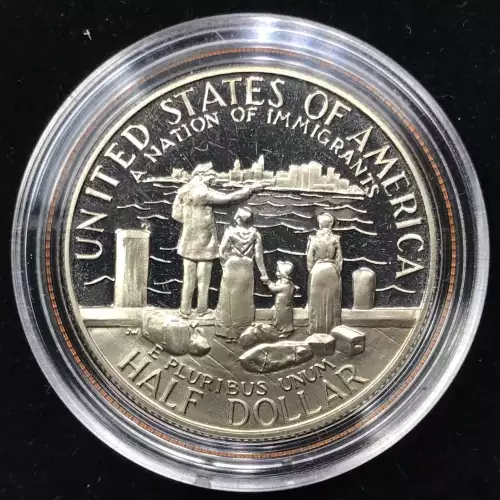 1986-S Statue of Liberty Proof Clad Half Dollar w US Mint OGP - Box & COA