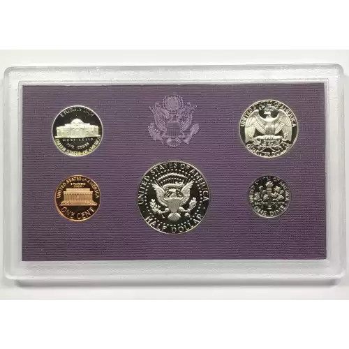 1987 US Mint Proof Set w OGP - Box & COA