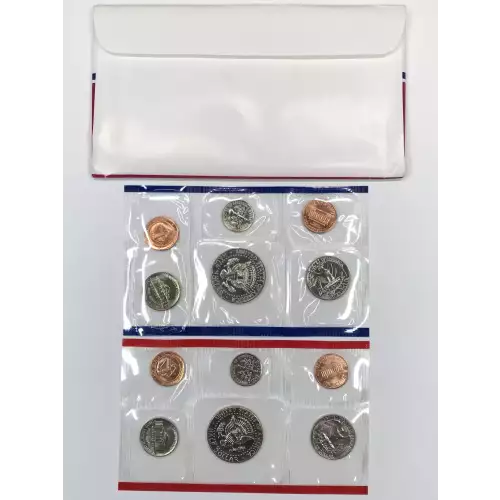 1987 US Mint Uncirculated Coin Set - P & D (2)
