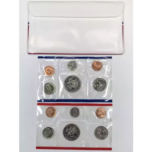 1987 US Mint Uncirculated Coin Set - P & D