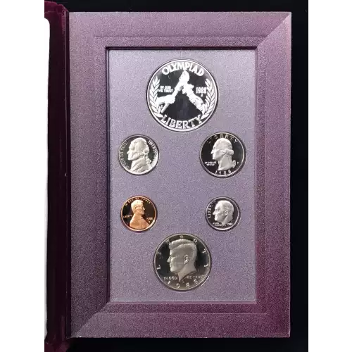 1988 Prestige Proof Set w US Mint OGP Box & COA