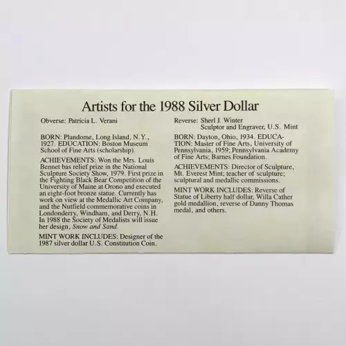 1988-S Seoul Olympic Proof Silver Dollar w US Mint OGP - Box & COA (5)