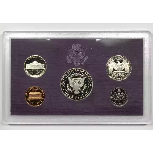 1988 US Mint Proof Set w OGP - Box & COA