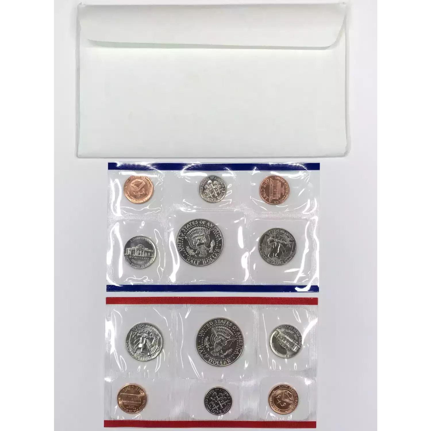 1989 US Mint Uncirculated Coin Set - P & D (2)