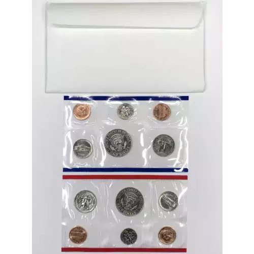 1989 US Mint Uncirculated Coin Set - P & D (2)