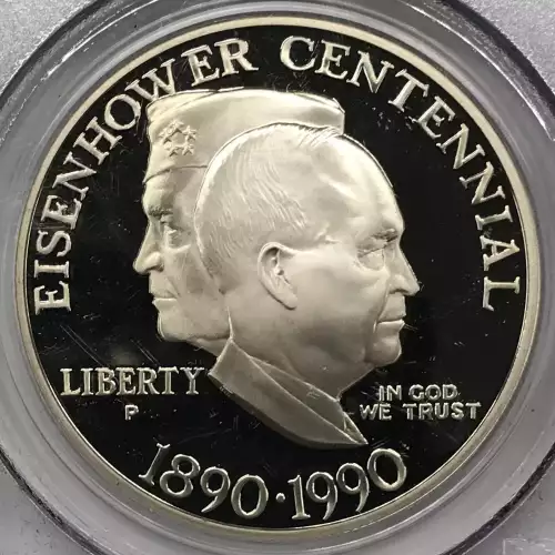 1990-P $1 Eisenhower, DCAM (3)