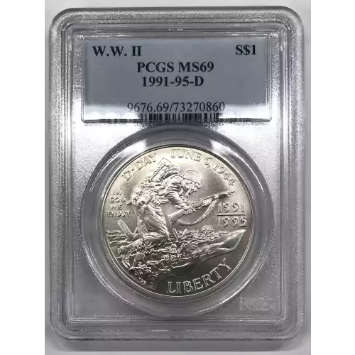 1991-95-D $1 World War II (2)
