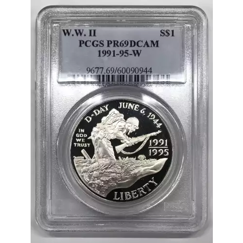 1991-95-W $1 World War II, DCAM (2)