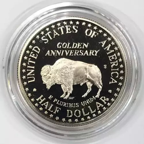 1991-S Mount Rushmore Proof Clad Half Dollar w US Mint OGP - Box & COA (5)