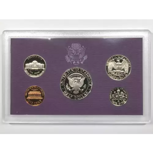 1991 US Mint Proof Set w OGP - Box & COA
