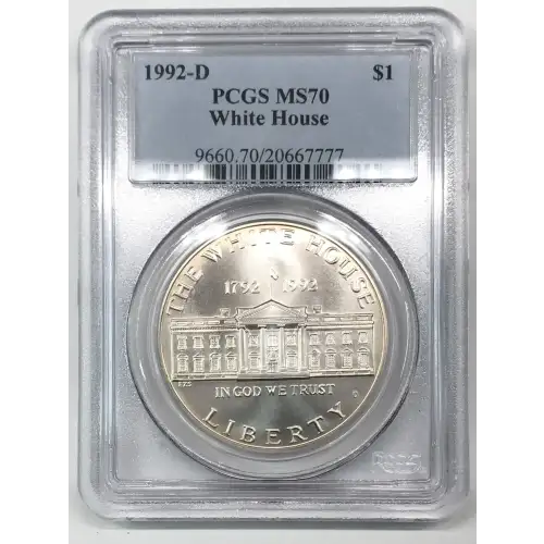 1992-D $1 White House