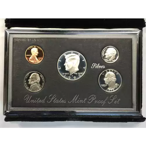 1992-S Premier Silver Proof Set w US Mint OGP - Box & COA