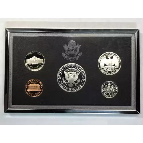 1992-S Premier Silver Proof Set w US Mint OGP - Box & COA