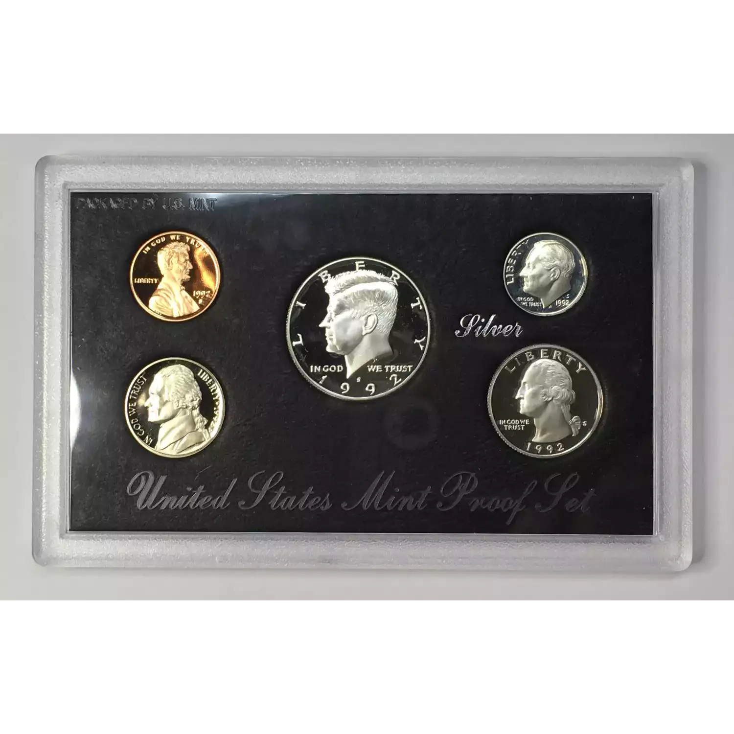 1992-S US Mint Silver Proof Set w OGP - Box & COA